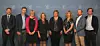 Her er utvalget som utreder EØS sammen med daværende utenriksminister Anniken Huitfeldt da utvalget ble nedsatt. F.v. Stig Edissen (KS), Knut E. Sunde (Norsk Industri), Oda Sletnes (pensjonert diplomat), daværende utenriksminister Anniken Huitfeldt, utvalgsleder Line Eldring (Fellesforbundet), Anne Elizabeth Stie (Universitetet i Agder), Christian Anton Smedshaug (Agri Analyse) og Halvard Haukeland Fredriksen (Universitetet i Bergen). Foto: UD