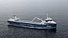 Viridis Bulk Carriers håper å kunne bestille et bulkskip på 5.000 dødvekttonn mot slutten av 2022 med levering i 2024. Regjeringens utslippskrav til sjøtransport kan slå gunstig ut for rederiet som ligger et stykke foran konkurrentene. Illustrasjon: Viridis Bulk Carriers