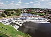 Castleford Bridge, Yorkshire, UK. Arkitekt: McDowell + Benedetti.