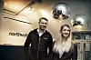 Peter Carlsson og Emma Nehrenheim på Northvolt jobber for at visjonen om en storskala batterifabrikk skal bli virkelighet. Bilde: Jörgen Appelgren