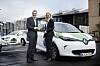 Gode intensjoner: NSBs konserndirektør mobilitet og strategi, Synne Homble og adm. direktør i GreenMobility, Torben Andersen signerte å går en intensjonsavtale om å samarbeide om utleie av elbiler i Oslo.