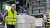 En helt spesiell støpeprosess gjør det mulig for Bewi å produsere en unik grunnmursplate, som isolerer grunnmuren og holder kjelleren tørr, forteller utviklingssjef Eivind Olsen.