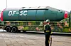 Kinesisk DF-5C-missil under en militærparade.