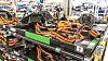 Disse ledningsnettene fra en ukrainsk leverandør skal inn i elbiler produsert ved Volkswagens fabrikk i Zwickau i Tyskland. Da leveransene stoppet opp etter krigsutbruddet ga det produksjonsstans. Foto: Marius Valle
