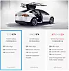 Konfiguratoren til Model X avslørte at minste batterialternativ ble oppgradert til 75 kilowattimer. (Foto: Skjermdump)