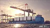 North Sea Container Line har jobbet mye med å effektivisere tida i havn. Det har mye å si for den totale energibruken. Illustrasjon: North Sea Container Line - NCL