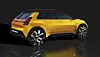 Konsepttegning av elektriske Renault 5. Foto: Groupe Renault