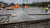 Bellona mener at regjeringen må gå lenger enn å forby bruk av mineralolje til byggtørk på byggeplasser. Også gass bør fases ut, mener de. Arkivfoto: Betongdekke i råbygget til det nye innendørs skianlegget på Lørenskog.