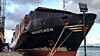 New New Polar Bear fotografert i Kaliningrad 6. oktober etter seks ukers seiling fra Kina. Skipet gikk deretter til St. Petersburg. Skipet er ett av flere i flåten til Hainan Yangpu NewNew Shipping Co. som skal gå regelmessig gjennom Nordøstpassasjen.