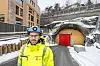 Ting måtte gjøres litt annerledes her, forteller Sindre Higraff Sande, som er prosjektleder i Fornebubanen for området Vækerø – Lysaker. Foto: Arash A. Nejad