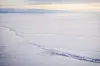 Arktis smelter og slipper ut mer karbon fra isen enn før. Her fra Kaktovik i Alaska i oktober.