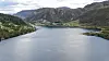 Seilingsleden i nordgående retning kommer ut av Stad skipstunnel her i Kjødepollen og går videre til Vanylvsfjorden, Ulsteinvik og Ålesund.