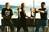 Geir Førre og gründerteamet fra Chipcon på fisketur. Foto: Privat