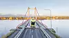 Strömsundsbron längs E45 är helt avstängd efter en olycka med en tung transport.