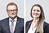 Kjetil Lein, Nito-president og Kristine Klementsen, leder av Nitos ekspertutvalg på energi.