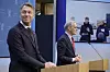 Pressekonferanse med med Terje Aasland og Jonas Gahr Støre