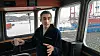 Kapteinen på flerbruksfartøyet MS Flekkerøy, Mark-Rune Bannister, forteller om de hektiske og dramatiske første dagene av fregatt-bergingen. Foto: Eirik Helland Urke