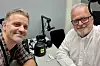 Jean-Sébastien L'Heureux (t.v.) er geoteknisk ekspert hos NGI. Her i podkastsamtale om kvikkleire med TUs Jan M. Moberg.