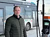Fredrik Moe, driftsdirektør i Nordlandsbuss, lister opp flere suksesskriterier for elbusser i kulda. Foto: Nordlandsbuss