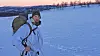Eirik Lundby på jobb i Forsvaret før han ble skadet.