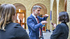 Olje- og energiminister Terje Lien Aasland (Ap) mener det er gledelig at kapasiteten er i ferd med å fylles i CO2-lageret Northern Lights. Onsdag reiser han til Brussel.