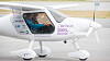 Solvik-Olsen og Falk-Petersen i Pipistrel-flyet.