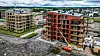 På Verket Panorama i Verksbyen i Fredrikstad har Solcellespesialisten og arkitekt vært med fra starten av og integrert standardmoduler i fasadedesignet.