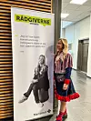 Eriksen feirer premieren på andre sesong av «Rådgiverne». Foto: Privat