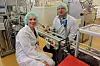 Fagforeningsnestleder Tove Guttorm Rangmel og leder Harald Munch i NITOs bedriftsgruppe. Rangmel har kjøpt akskjer for 30.000 i Curida. – Drømmen er å produsere stamceller, sier bioteknologen.