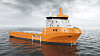 Wärtsilä lanserer ny PSV-design på Nor-Shipping. Fartøyene skal være mer energieffektive med hybrid framdrift (batteri og motor).