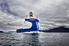 Forsyningsskipet Blue Protector X-Bow. Ulstein har bygget og solgt 100 skip og designpakker med X-Bow.