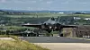 F-35A fra US Air Force på flybasen Spangdahlem i delstaten Rheinland-Pfalz vest i Tyskland, nært Trier og Luxembourg.