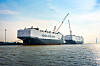 China Merchant Heavy Industry (CMHI) i Jiangsu bygger skipene i Aurora-klassen for Höegh. Bildet er fra august 2024.