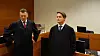 Forsvarerne til den tidligere NTNU-professoren, Brynjulf Risnes (t.v) og Sven Olle Nohlin, i Borgarting lagmannsrett.