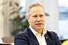 Samferdselsminister Jon-Ivar Nygård kunngjør at Norge bevilger én million euro til et internasjonalt transportfond for Ukraina.