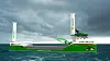 Egil Ulvan Rederi og Norwegian Ship Design TNSDC har utviklet et hydrogendrevet nullutslippsskip med to Flettner-rotorer, elektrisk gravemaskin for selvlossing og lastekapasitet på 5.500 dødvekttonn. Skipet skal fra 2024 gå i 15-årskontrakt for Heidelberg Cement og Felleskjøpet med korn ene veien og stein og grus den andre veien.
