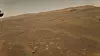 Dette bildet ble tatt av Mars-helikopteret 22. mai, fra 10 meters høyde. Foto: NASA/JPL-Caltech/AP/NTB