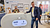 Airtings-sjef Øyvind Birkenes på teknologimessen CES i Las Vegas, hvor han flere ganger har lansert nye produkter.