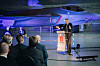 Eirik Lie, administrerende direktør i Kongsberg Defence & Aerospace, under åpningen av det nye vedlikeholdsdepotet for F-35 på Rygge flystasjon 23.10.2025.