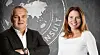 Leif Olav Bogen, konserndirektør regioner Norge og Kari Sveva Dowsett, direktør Vest i Multiconsult.