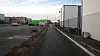 Dersom den førerløse bussen får godkjenning til å testes i trafikken, vil den blant annet gå på denne gang- og sykkelveien, i tillegg til på vanlig bilvei. Målet er å få testet den i ulike typer trafikk. Bilde: Ina Steen Andersen