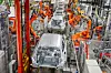 Framover kan det bli krav om at flere komponenter i BMWs biler skal være europeiske. Her fra BMWs fabrikk i München. Foto: Matthias Schrader / AP / NTB