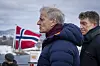 Statsminister Jonas Gahr Støre og energiminister Terje Aasland kunngjorde at leteområdet på norsk sokkel utvides med 70 blokker, tirsdag.