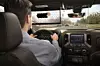 … og slik er utsikten med Virtual Visor! Foto: Bosch