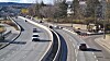 Bussholdeplassen ved Lillo Terrasse er én av de fem holdeplassene langs Ring 3 som skal oppgraderes. Her er arbeidet i gang.