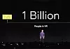 IKKE HELT I MÅL: Mark Zuckerberg på Oculus Connect i kveld.