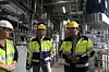 Borregaard vant i 2014. Finansminister Siv Jensen fikk en innføring i hva Borregaard forsker på ved demoanlegget for bioraffineri. Anders Sjöde er teknologidirektør og sjef for demoanlegget. Administrerende direktør Per A. Sørlie til høyre.