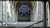 Orgelet i Notre-Dame fotografert i forbindelse med innledende restaureringsarbeid i fjor. Denne uken begynte arbeidet med å plukke orgelet fra hverandre. Det markerte starten på en flere år lang restaureringsprosess.