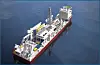 Skipet for gruvedrift på havbunnen er designet av SeaTech Solutions i Singapore for Marine Assets Corporation (MAC).