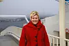 Direktør Grete Fuglem Tennås i Fosen Namsos Sjø er fornøyd med de nye fergene.